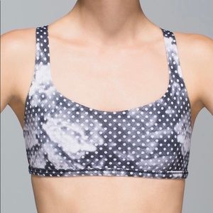 Lululemon Free To Be Wild Bra Sz 4 Dottie Dream